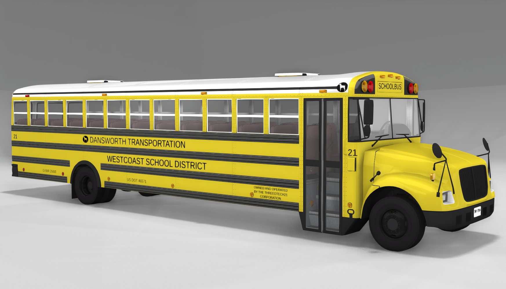 Dansworth C1500 (Type-C) Front Engine Bus thumbnail 2