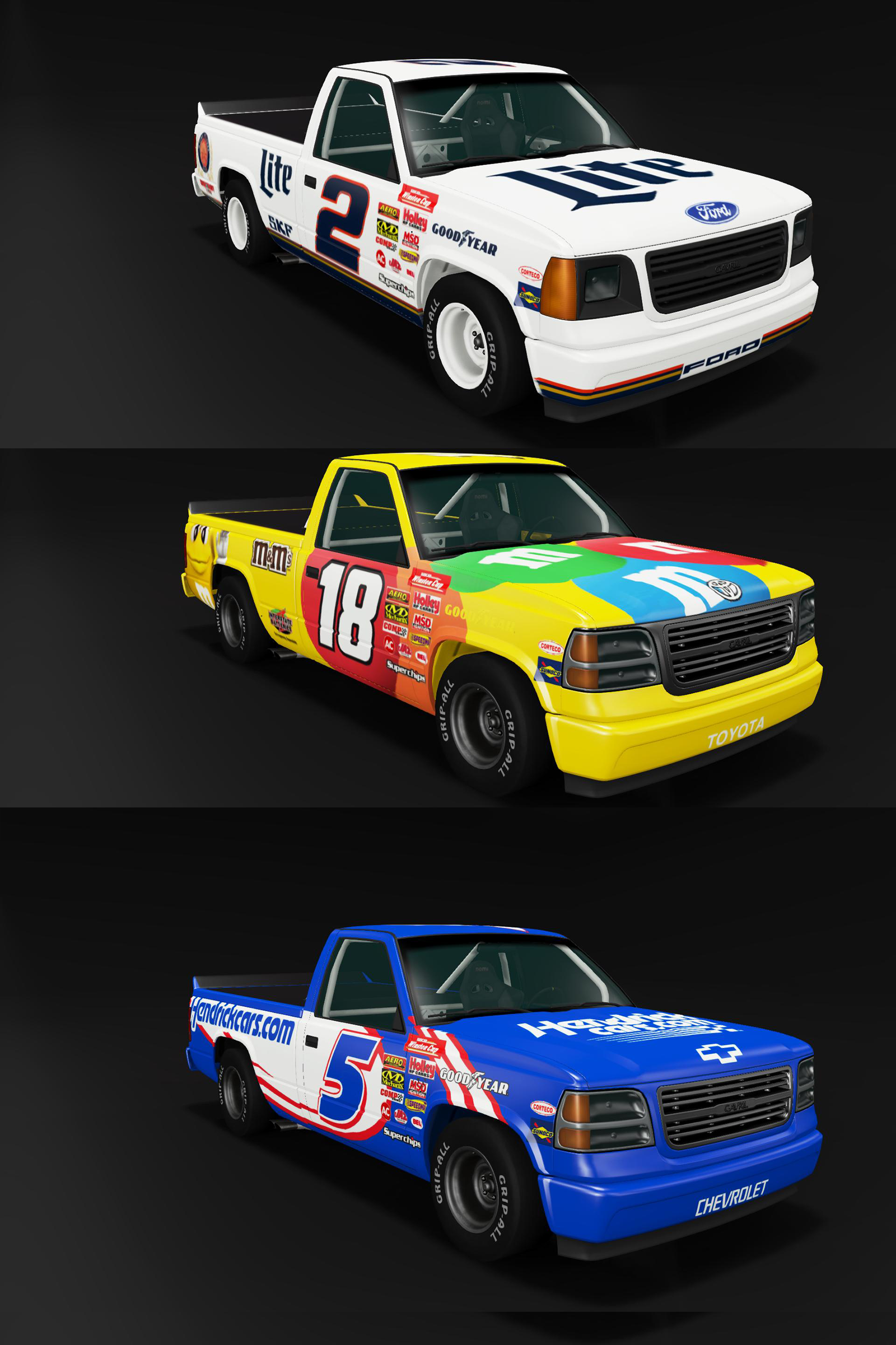 NASCAR Skin Pack thumbnail 8