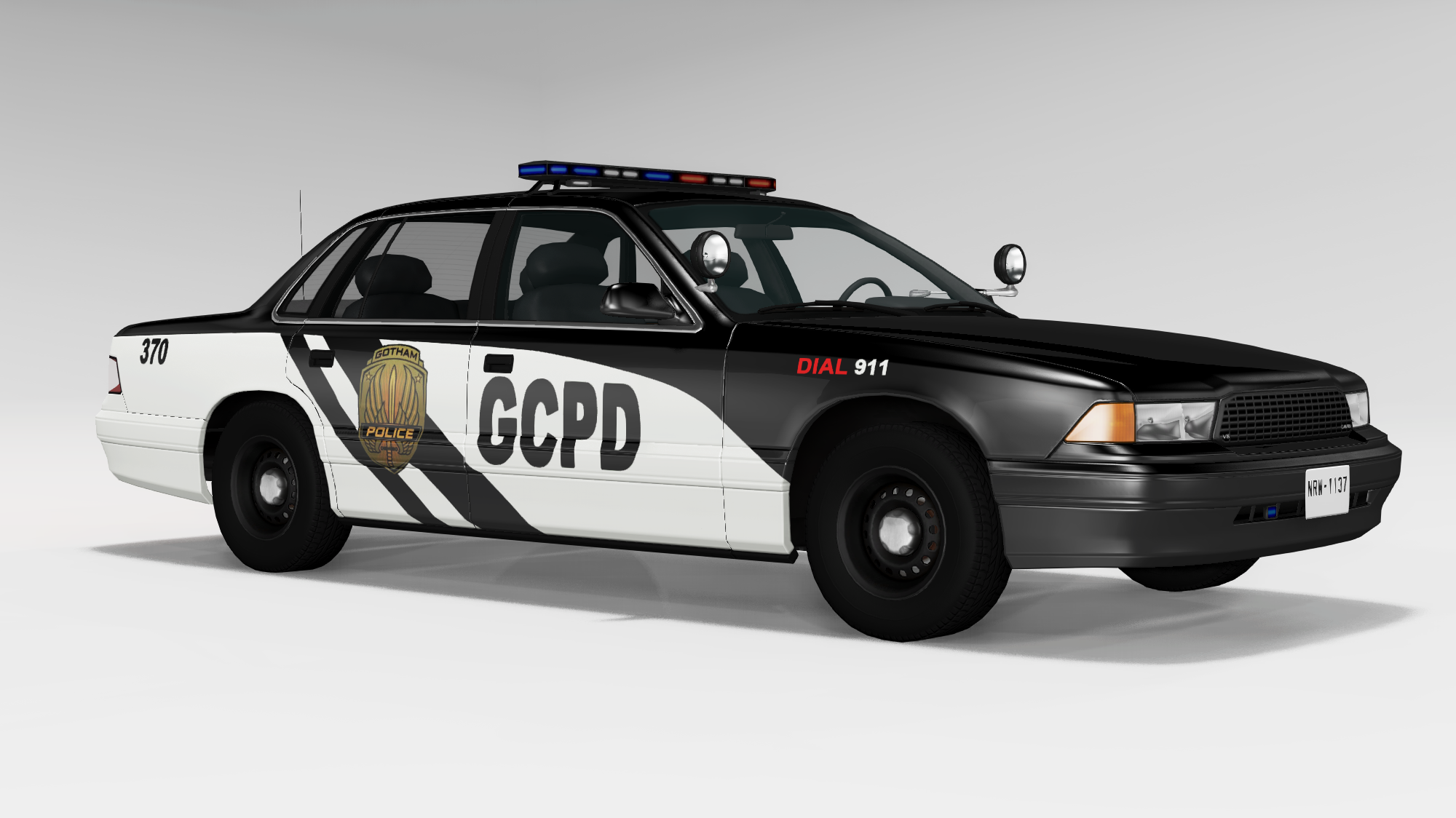 Fiction Police Livery Pack 虚拟警车涂装包 thumbnail 6