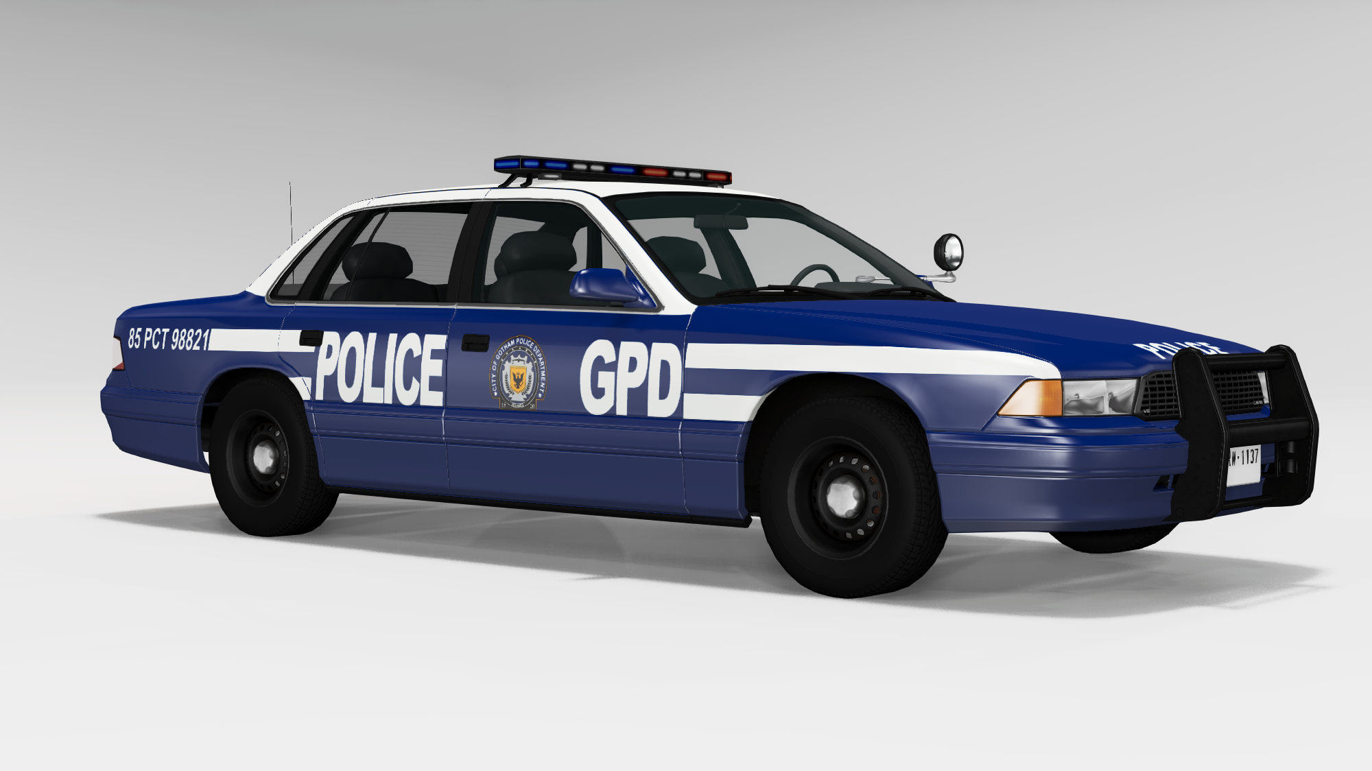 Fiction Police Livery Pack 虚拟警车涂装包 thumbnail 4