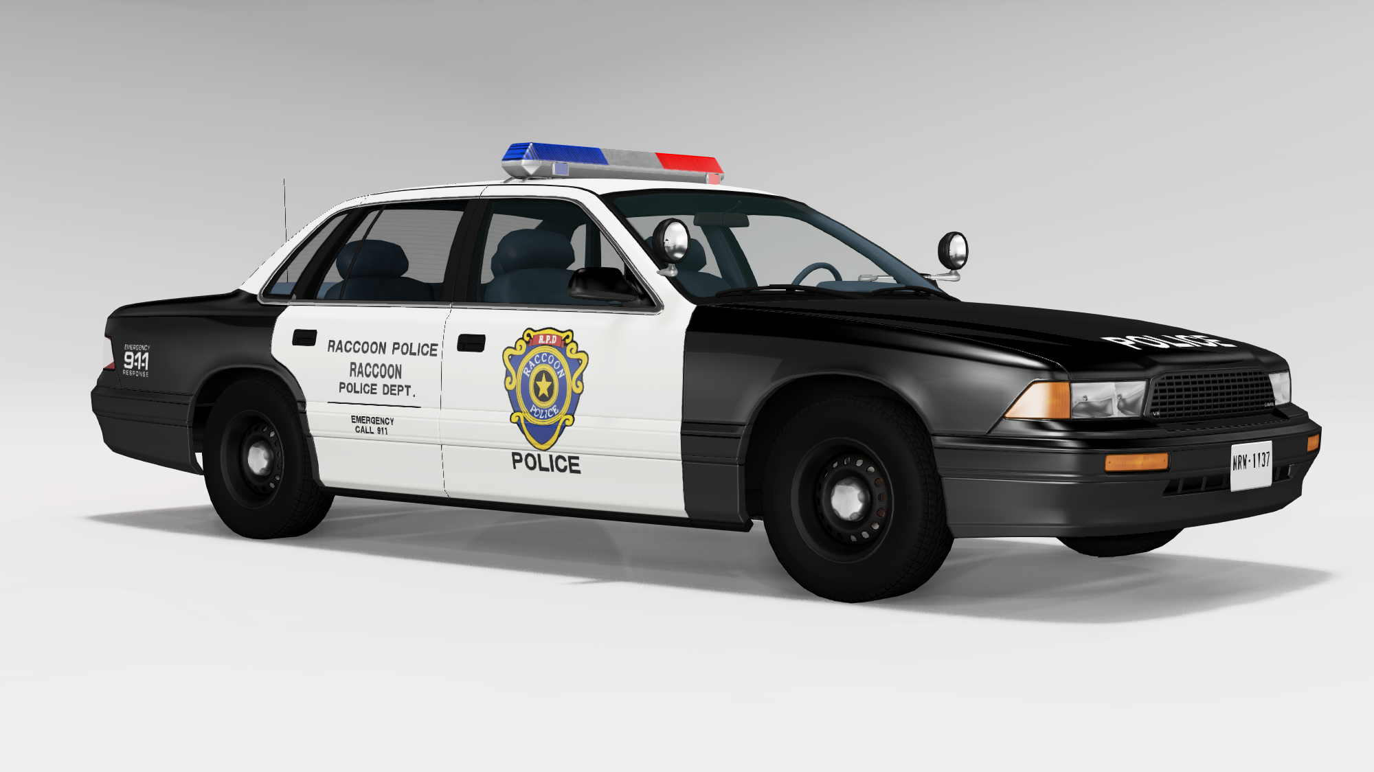 Fiction Police Livery Pack 虚拟警车涂装包 thumbnail 2
