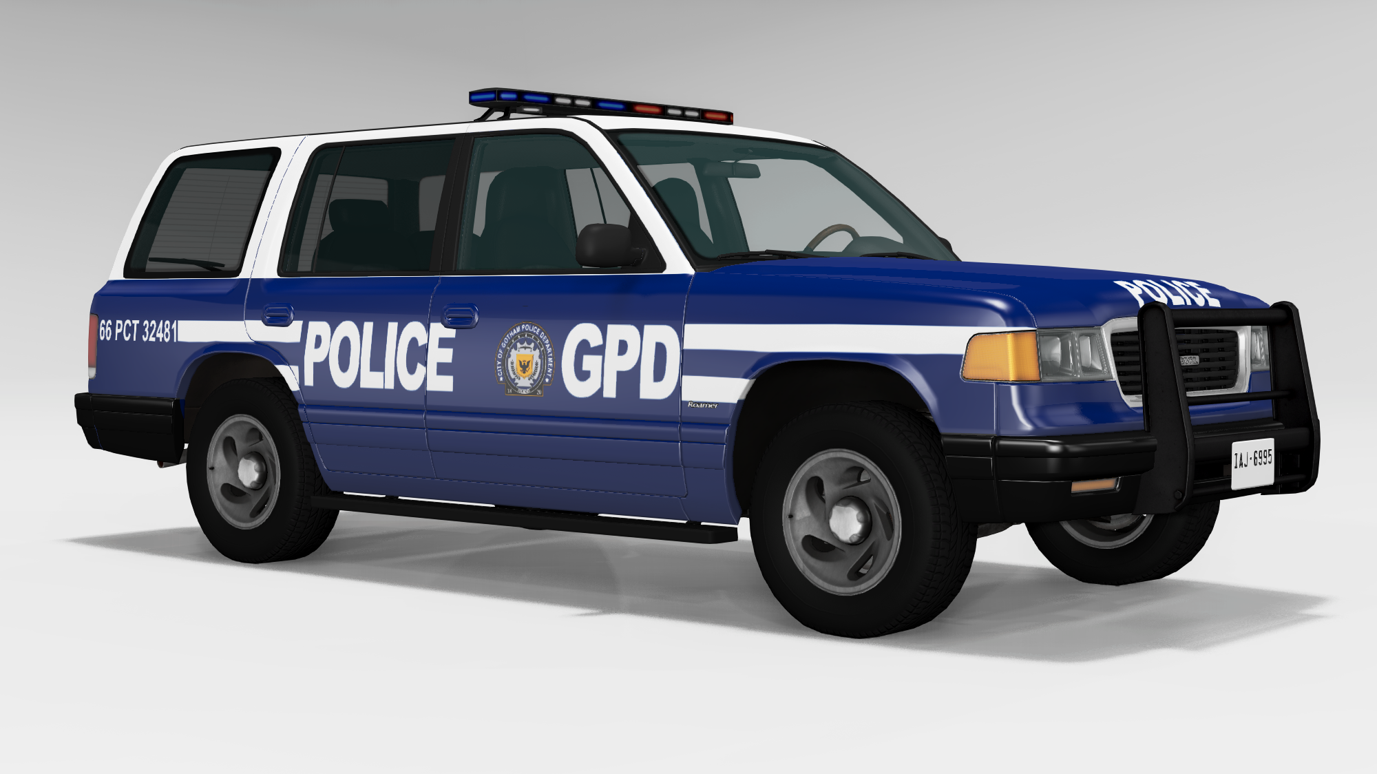 Fiction Police Livery Pack 虚拟警车涂装包 thumbnail 5