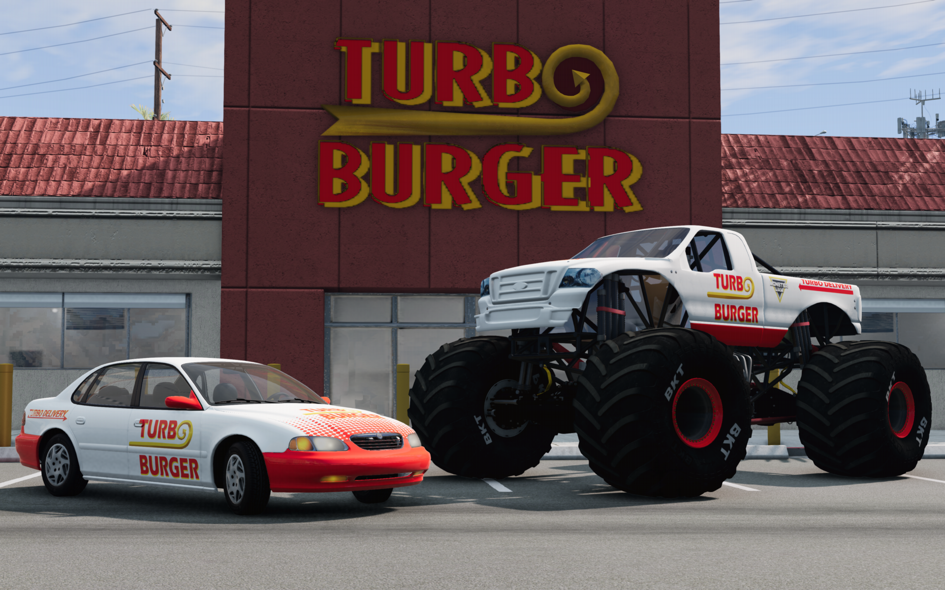 TurboBurger monster truck thumbnail 2