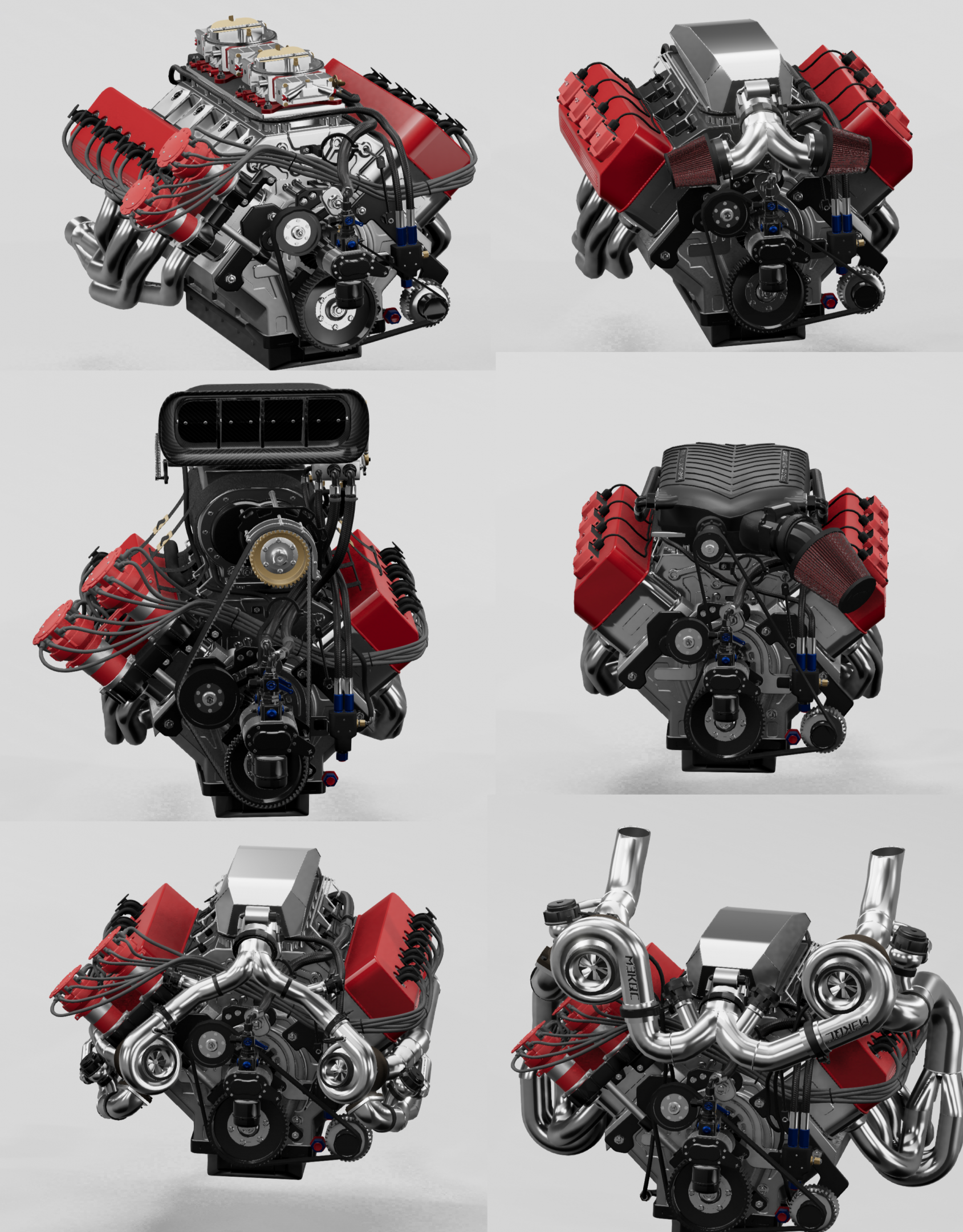 Meo's 500 CUI V8 Engine thumbnail 2